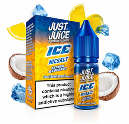 E-liquid Just Juice Ice 10ml - Citron Coconut 20mg