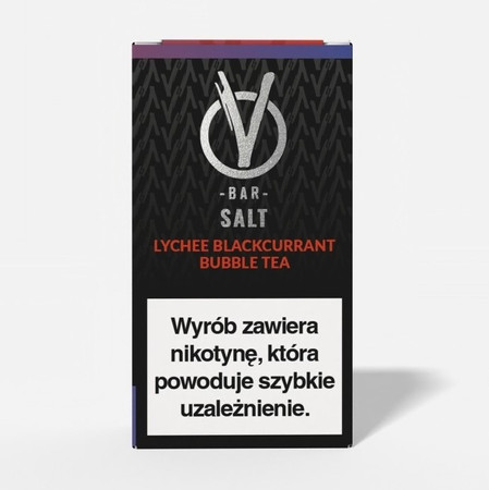 Рідина Vbar Salt 10ml - Лічі Смородина Bubble Tea 20mg