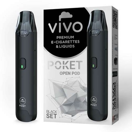E-Cigareta POD VIVO Poket Open Black