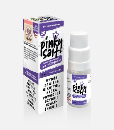 E-liquid Pinky Salt 10ml - Winogrono 20mg