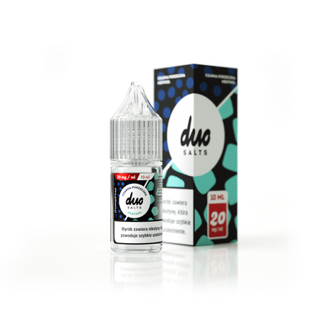 E-liquid DUO Salt 10ml - Czarna Porzeczka Menthol 20mg