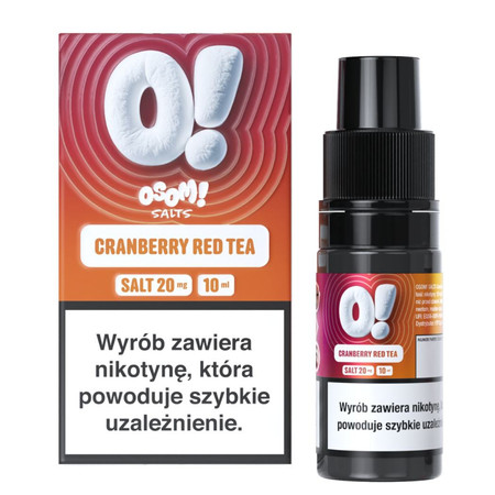 E-liquid OSOM! SALTS 10ml - Cranberry Red Tea 20mg