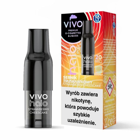 Beitrag VIVO HALO POKET POD-Strawberry Cheesecake 20mg (2ml)