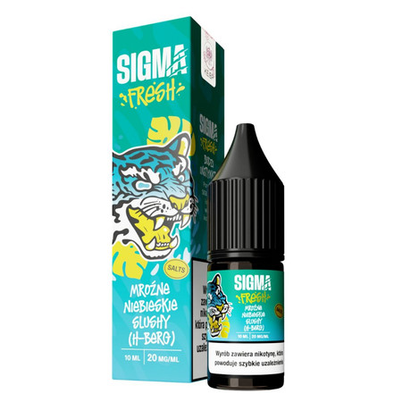 E-liquid Sigma Fresh Salt 10ml - Mrożone Niebieskie Slushy (H-Berg) 20mg