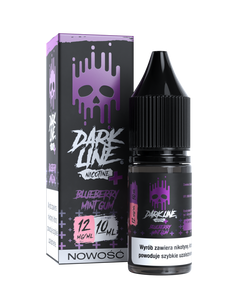 Жидкость Dark Line Nicotine+ 10ml - Blueberry Mint Gum 12mg