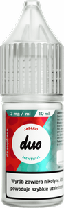 E-liquide DUO 10ml - Jabłko Menthol 3mg