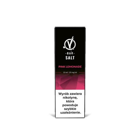 E-liquid Vbar Salt 10ml - Pink Lemonade 20mg