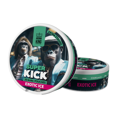 Nikotinbeutel Aroma King NoNic Super Kick - Exotic Ice 5mg