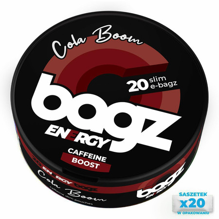 Pliculețe cu cofeină BAGZ ENERGY Cola Boom