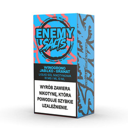 Liquid Enemy Salts 10ml - Winogrono Jabłk Granat 18mg