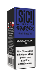 Рідина SIC! NIC 8ml - Blackcurrant Ice 6mg