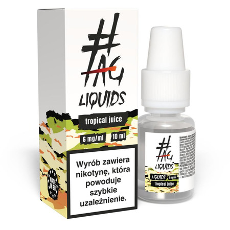 Рідина #TAG Classic 10ml - Tropical Juice 06mg