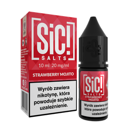 Liquid SIC! Salt 10ml - Strawberry Mojito 20mg
