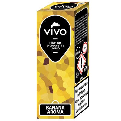 E-liquid VIVO 10ml - Banana 06mg