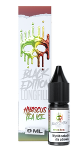 Longfill Dark Line Black Edition 9ml - HIBISCUS TEA ICE
