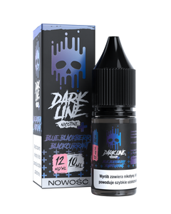 E-liquid Dark Line Nicotine+ 10ml - Blue Blackberry Blackcurrant 12mg