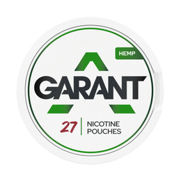 10 X Nikotinbeutel GARANT (Grant) Regular - Hemp 25mg