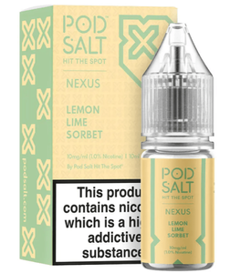 Жидкость Pod Salt Nexus 10ml - Lemon Lime Sorbet 20mg