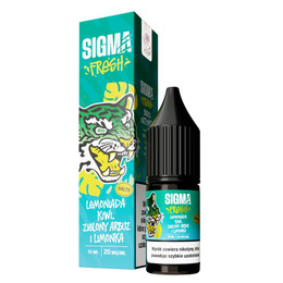 Liquid Sigma Fresh Salt 10ml - Lemoniada Kiwi Zielony Arbuz Limonka 20mg