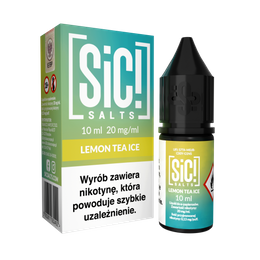 Жидкость SIC! Salt 10ml - Lemon Tea Ice 20mg