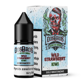 Жидкость DosBros Salt 10ml - Wild Strawberry Kiwi 20mg