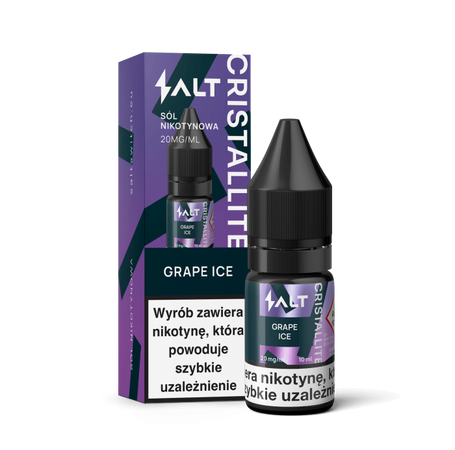 E-Liquid Crystallite 10ml - Grape Ice 20mg