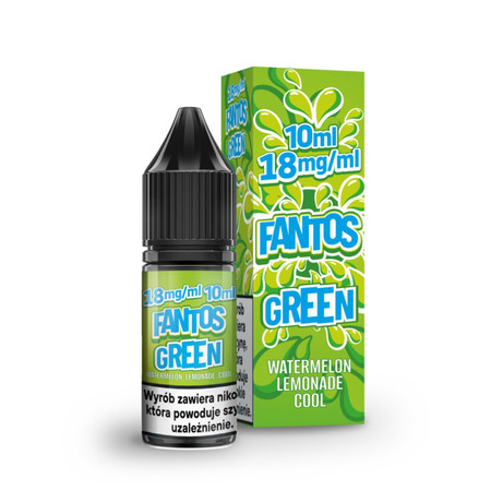 E-liquid Fantos 10ml - Green Fantos 18mg
