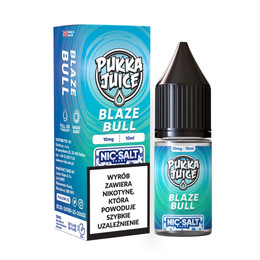 E-liquid Pukka Juice Salt 10ml - Blaze Bull 20mg