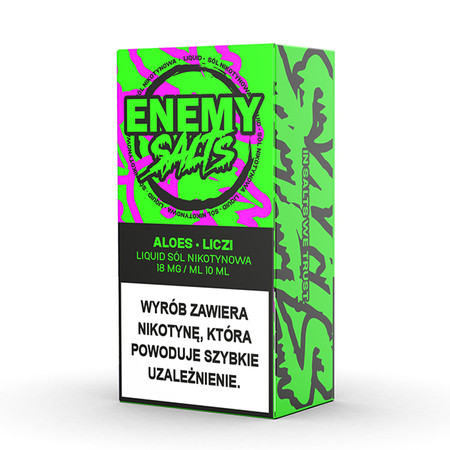 Liquid Enemy Salts Aloes Liczi 18 mg 10ml