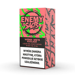 E-liquid Enemy Salts 10ml - Wiśnia Mięta Koolada 18mg