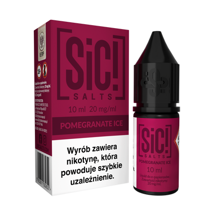 E-liquid SIC! Salt 10ml - Pomegranate Ice 20mg