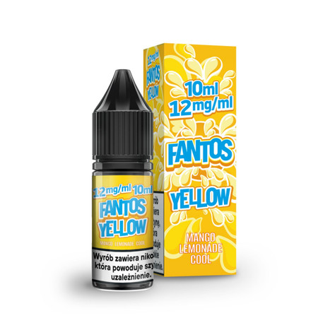 E-liquid Fantos 10ml - Yellow Fantos 12mg