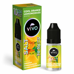 Рідина VIVO Salt 10ml - Cool Orange Lemongrass 20mg
