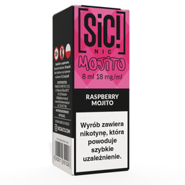 Liquid SIC! NIC 8ml - Raspberry Mojito 18mg