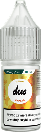 E-liquid DUO 10ml - Melon Papaja 12mg
