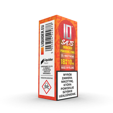 Liquid ID SALTS Oranżada Pomara 18 mg 10 ml
