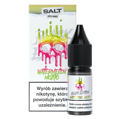 Liquid Dark Line Black Edition Salt 10ml - Watermelon Mojito 20mg