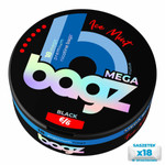 Woreczki Nikotynowe BAGZ Ice Mint 6/6 BLACK MEGA