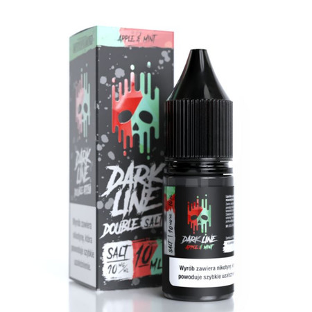 Liquid Dark Line Double Salt 10ml - Apple Mint 10mg