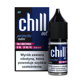 E-Liquid Chill Out 10ml - Ríbezľa Malina Ice 20mg