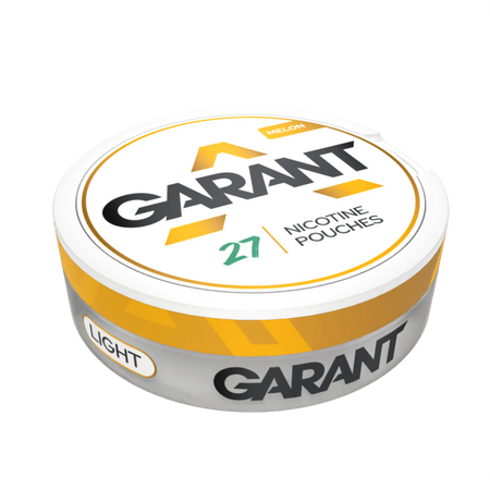 10 X Nicotine pouches GARANT (Grant) Regular - Melon 25mg