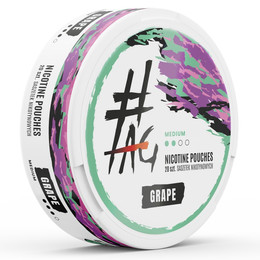 Saszetki nikotynowe #TAG - Grape 8mg