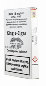 Nikotinos bázis King E-Cigar 6 x 10ml 60/40 - 18mg