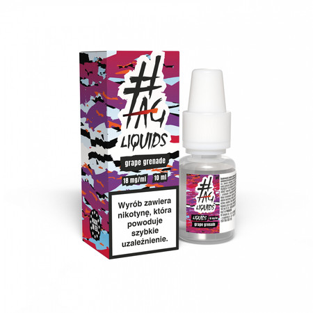 E-liquide #TAG Classic 10ml - Grape Grenade 18mg