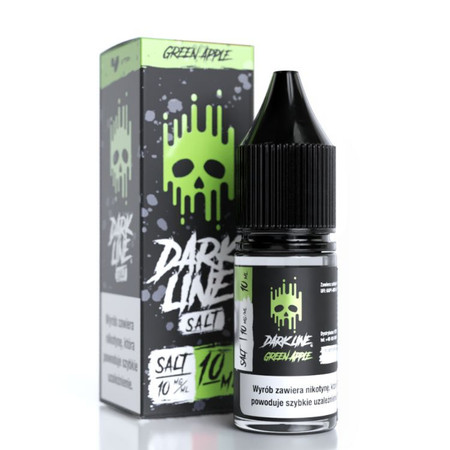 Жидкость Dark Line Salt 10ml - Green Apple 10mg