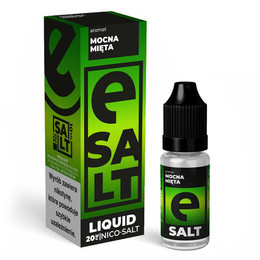 Жидкость E SALT 10ml - Mocna Mięta 20mg