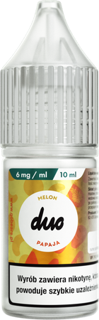 Жидкость DUO 10ml - Melon Papaja 6mg