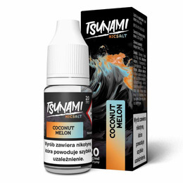 E-liquid Tsunami Salt 10ml - Coconut Melon 20mg