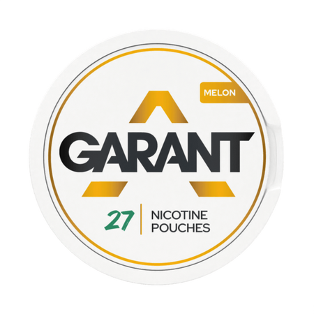 10 X Sachets de nicotine GARANT (Grant) Regular - Melon 25mg