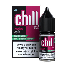 E-liquide Chill Out 10ml - Malina Mięta Ice 20mg